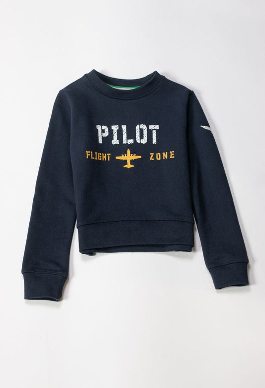 FELPA GIROCOLLO AERONAUTICA - BAMBINO - Dantoni Shop