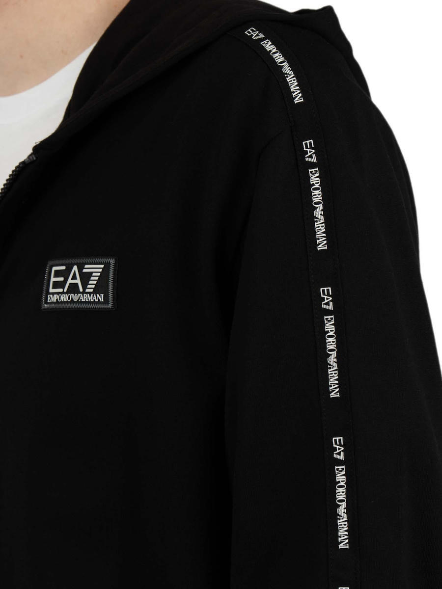 FELPA APERTA CON CAPUCCIO ARMANI EA7 - Dantoni Shop