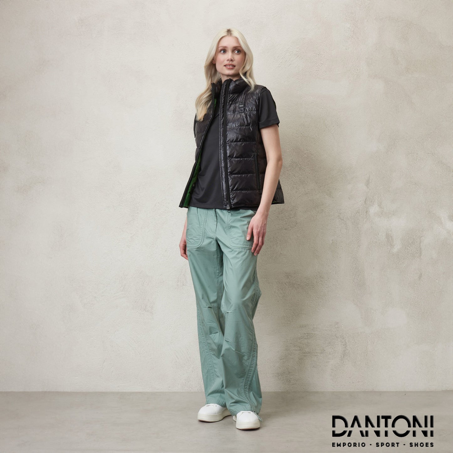 MAYAN STRIPED VEST NERO - Dantoni Shop