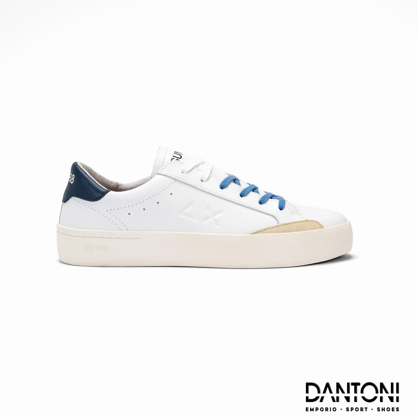 SCARPE UOMO BIANCO/BLU - Dantoni Shop