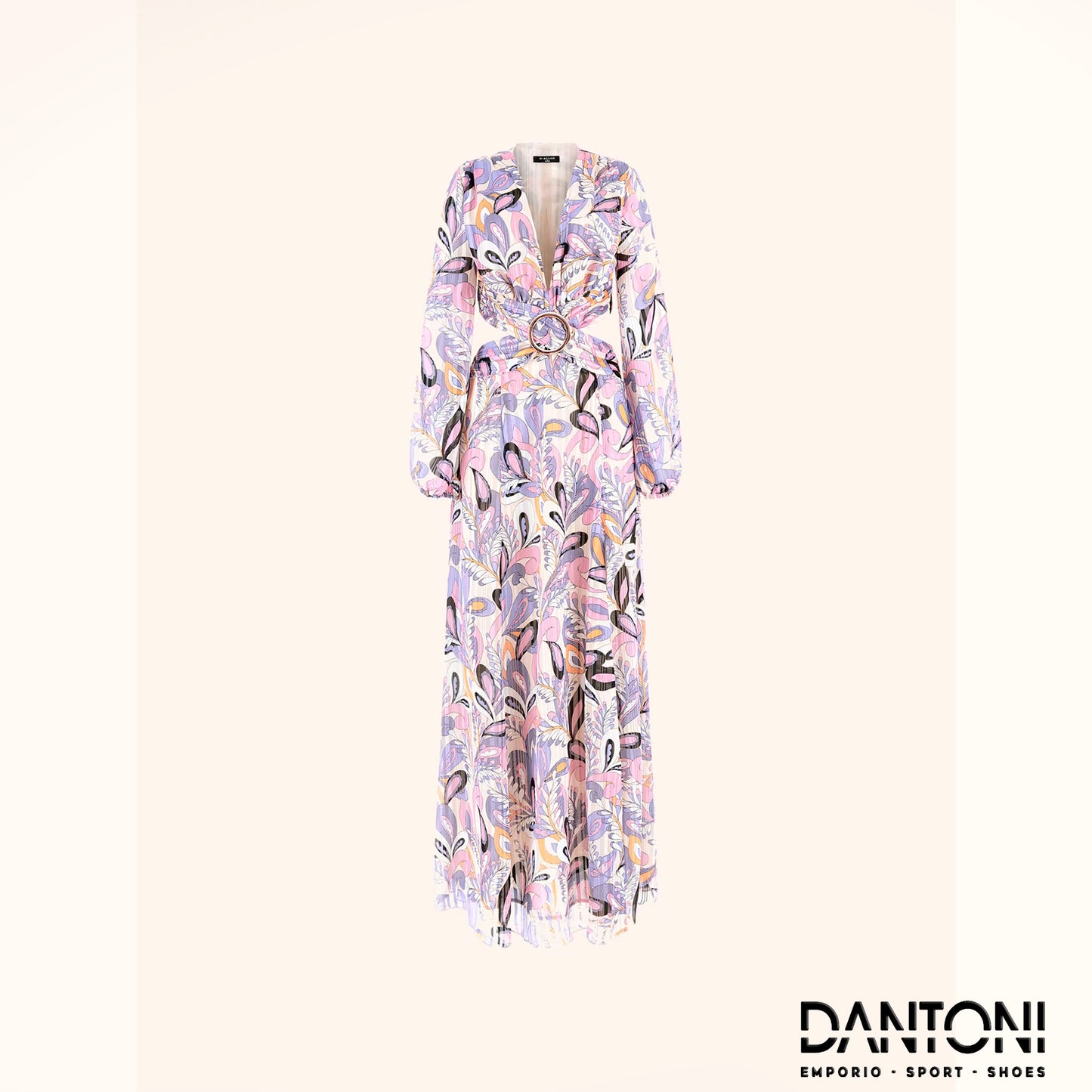 Abito lungo stampa paisley marciano - Dantoni Shop