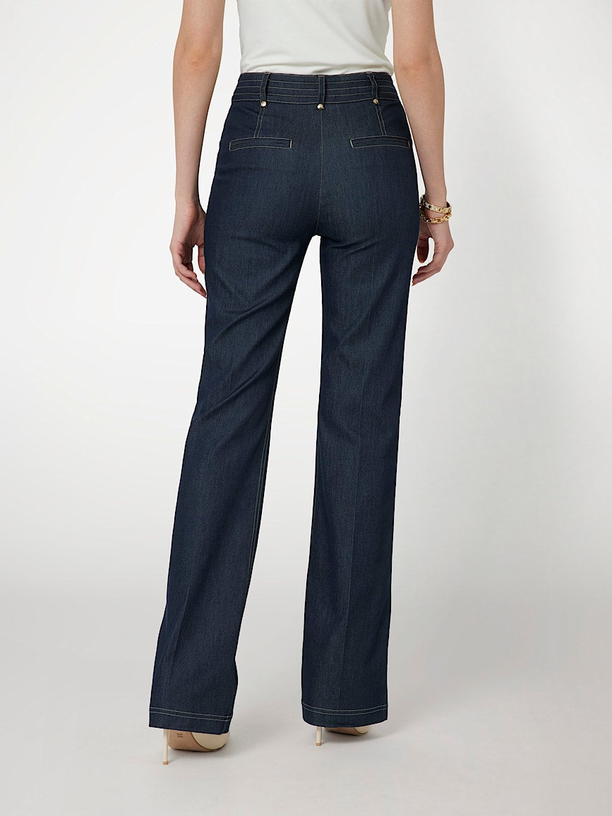 Pantaloni straight effetto jeans marciano