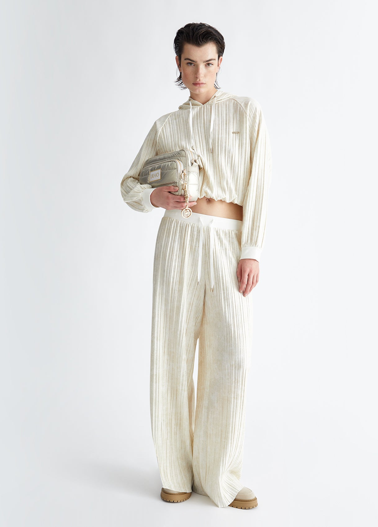 Pleated sweatshirt - Dantoni Shop