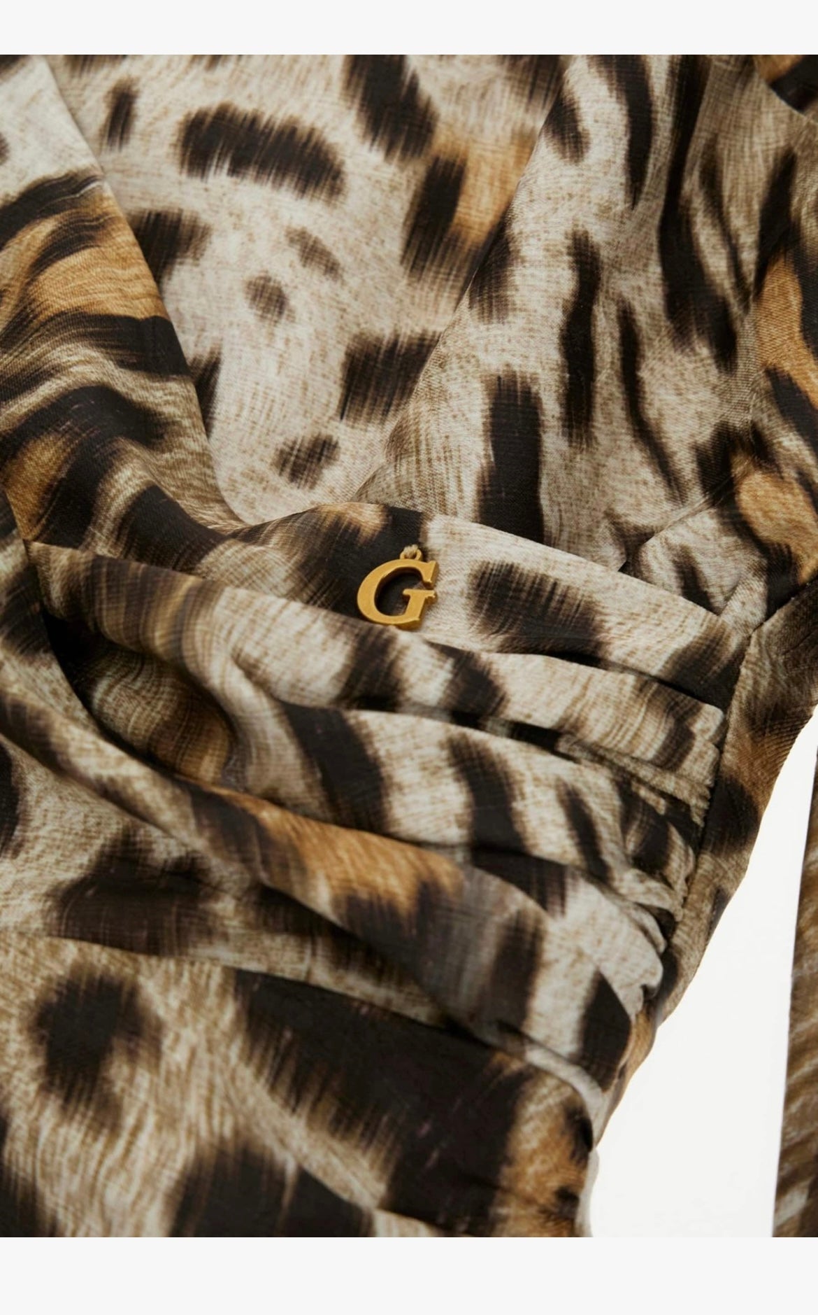 Guess abito donna leopardato