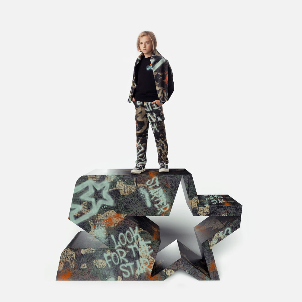 PANT GRAFICA STARTER - BAMBINA