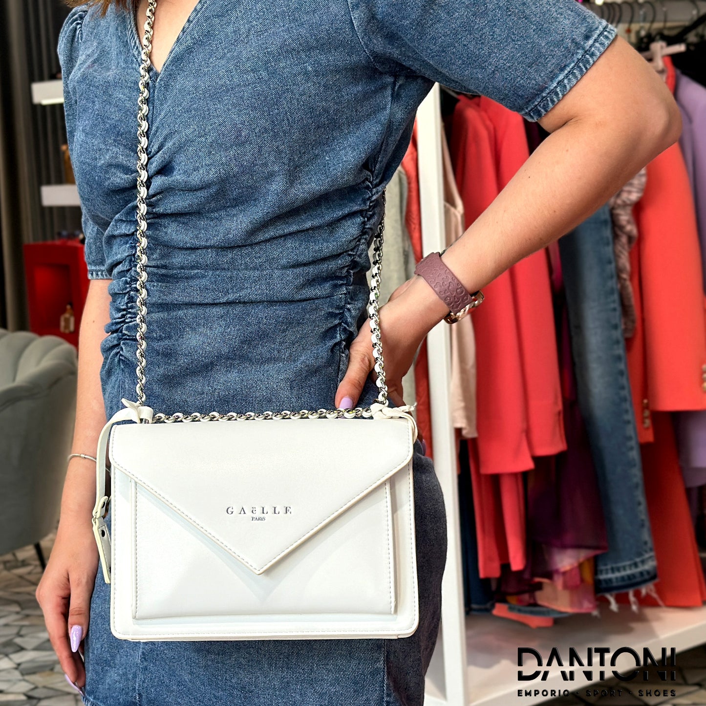 Borsa Gaelle BIANCA - Dantoni Shop