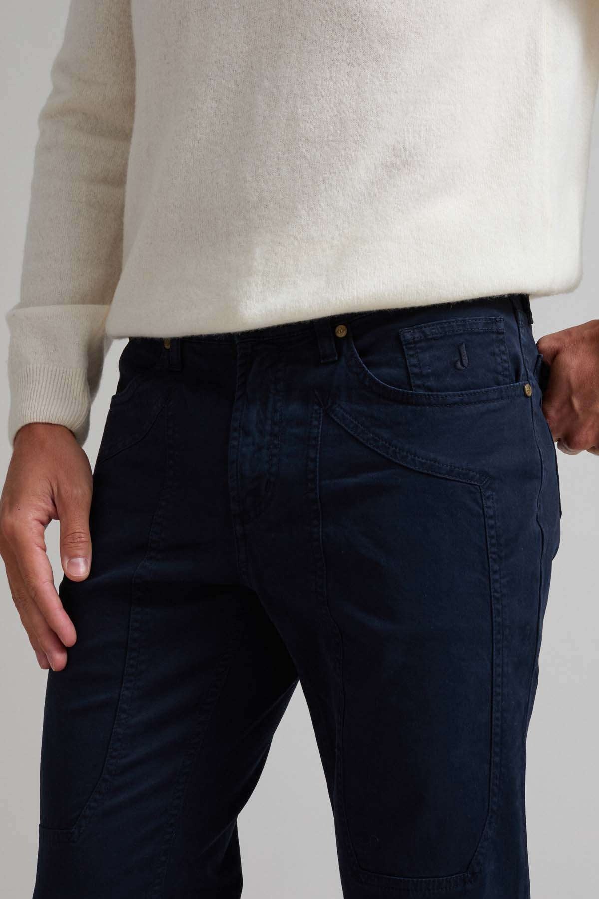 PANTALONE JECKERSON BLUE - Dantoni Shop