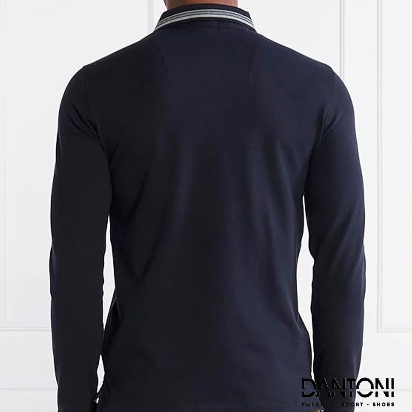 Aeronautica Militare Polo Uomo Frecce Tricolori in piqué Dark Blu - Dantoni Shop