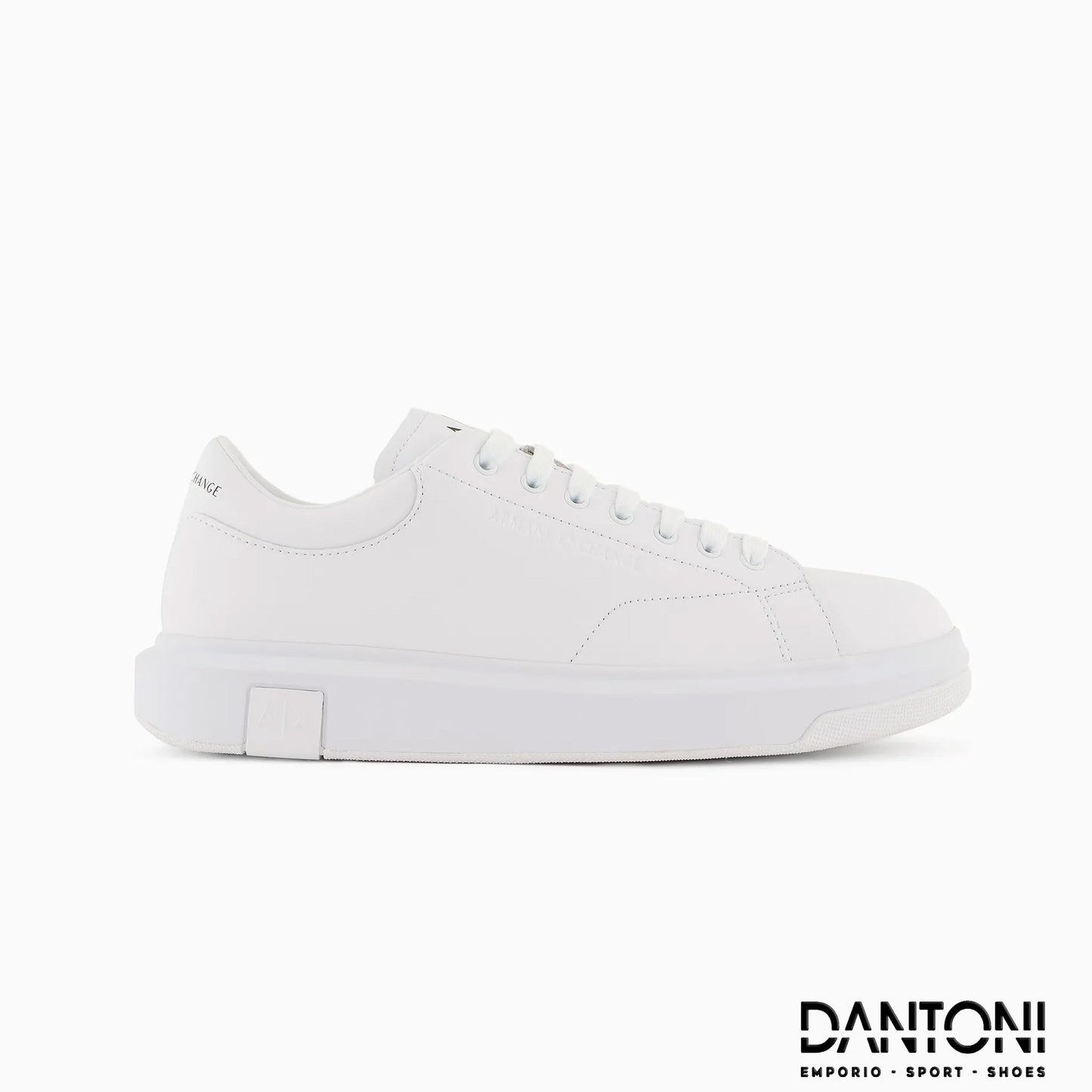 Action leather sneakers Bianco - Dantoni Shop
