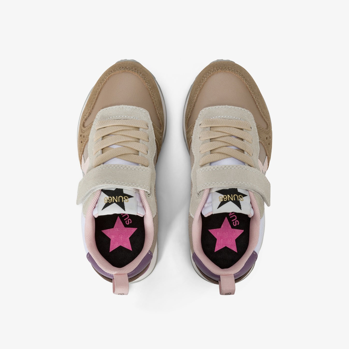 SNEAKER GIRLS STARGIRL MULTICOLOR IN NYLON E SUEDE
