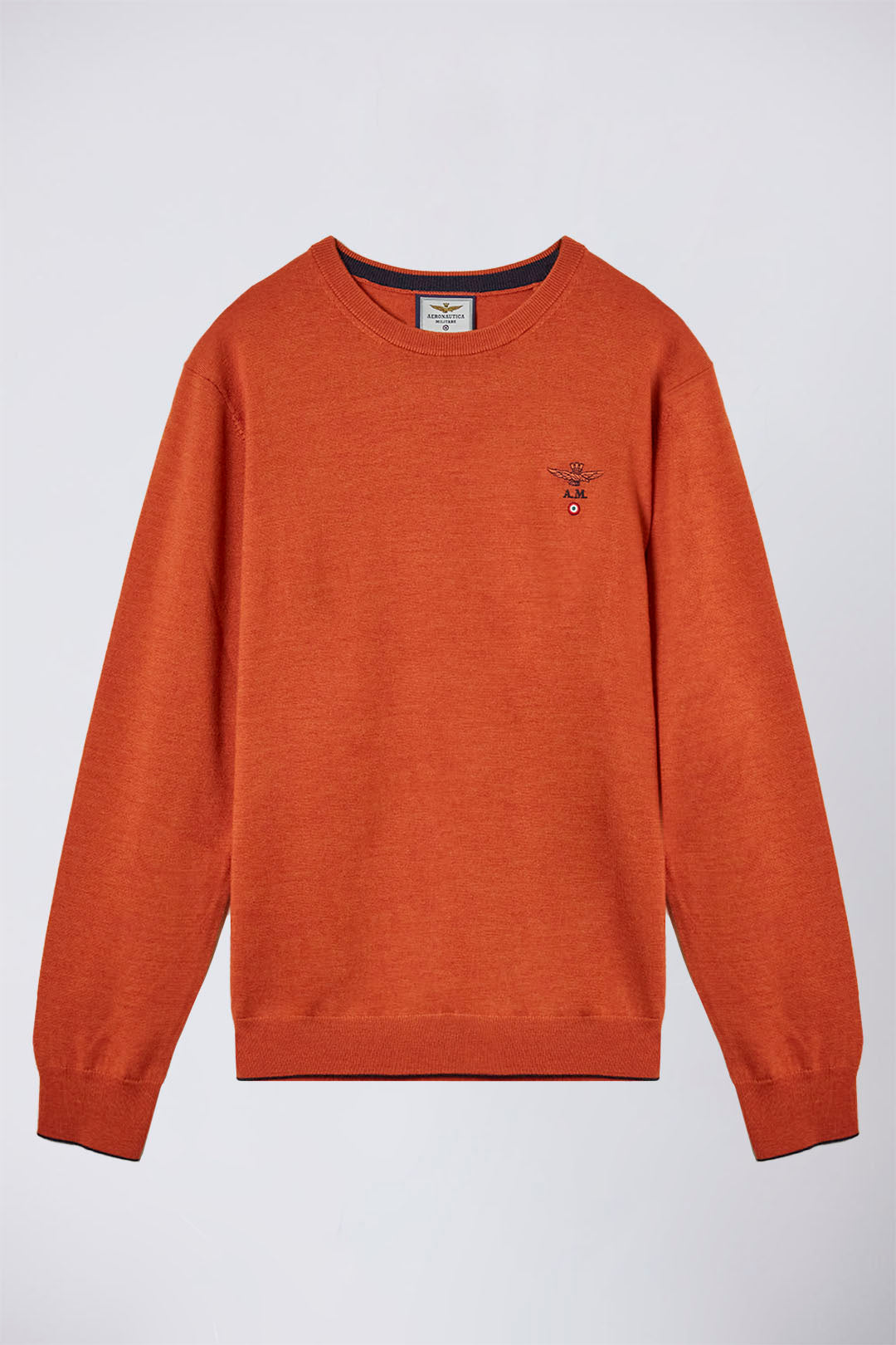 GIROCOLLO MERINO ARANCIO