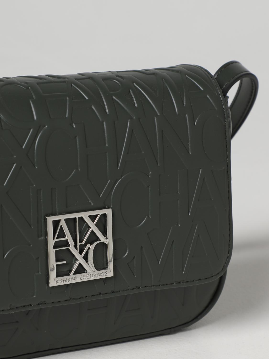BORSA ARMANI EXCHANGE LOGATA RILIEVO PICCOLA
