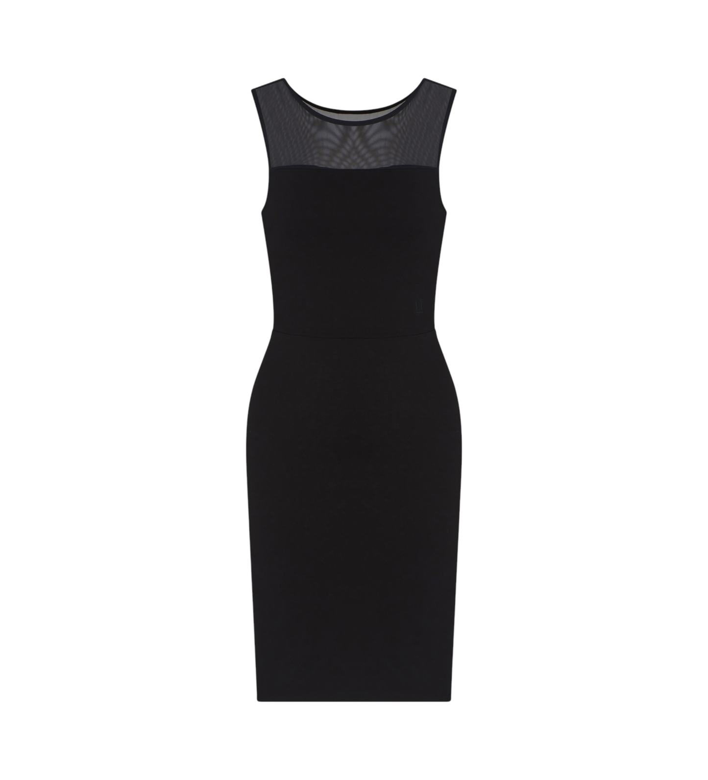A|X Armani Exchange TIGHT-FITTING BLACK DRESS