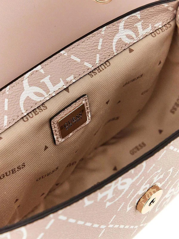 Guess borsa a Tracolla logato Donna - Beige modello