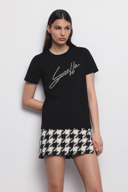 TEE LOGO STRASS - GAELLE