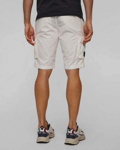 SHORTS CARGO BIANCHI DA UOMO AERONAUTICA MILITARE - Dantoni Shop