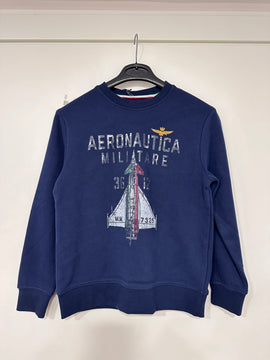 FELPA GIROCOLLO AERONAUTICA MILITARE PER BAMBINO