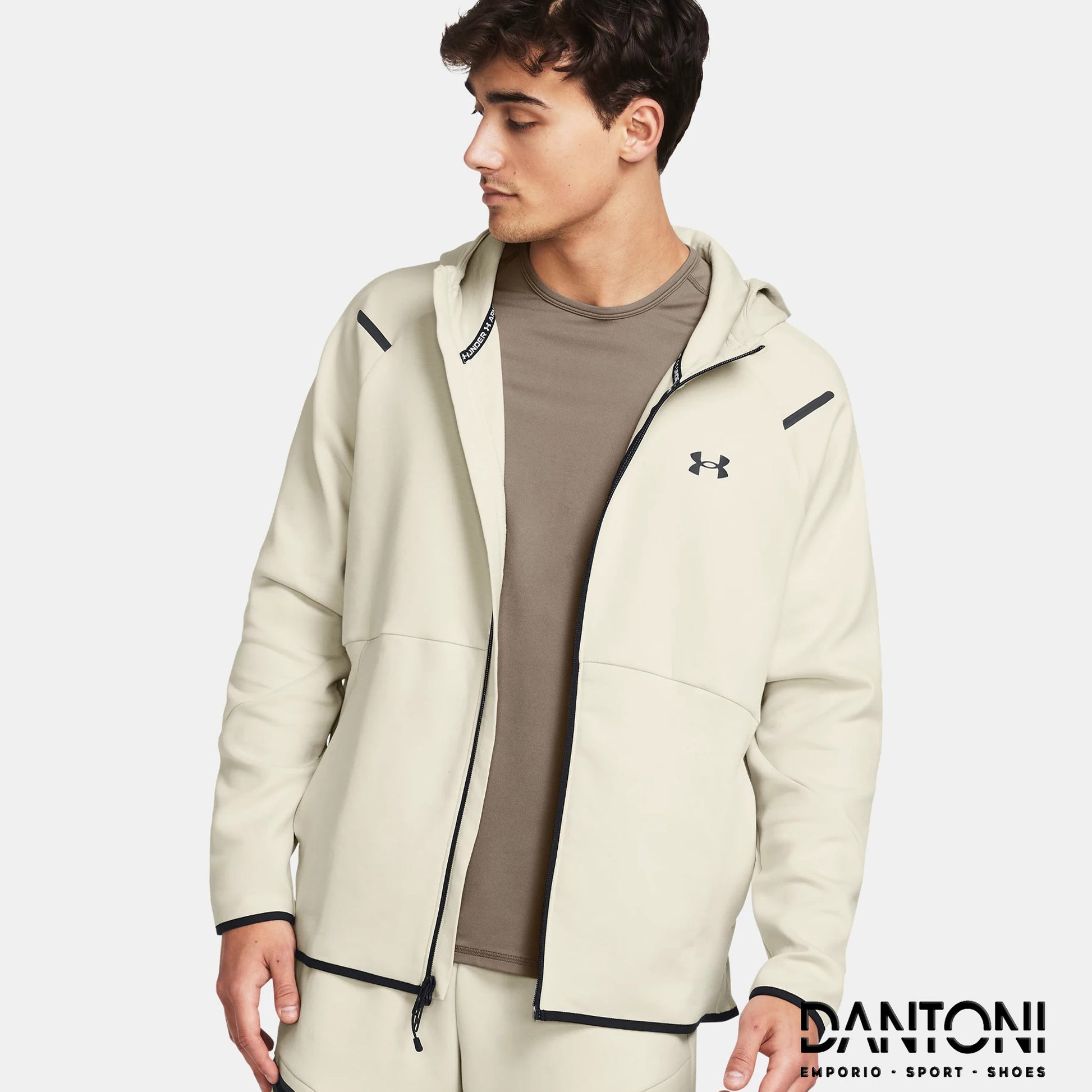 Unstoppable FullZip Fleece Hoodie Felpa Uomo - Dantoni Shop
