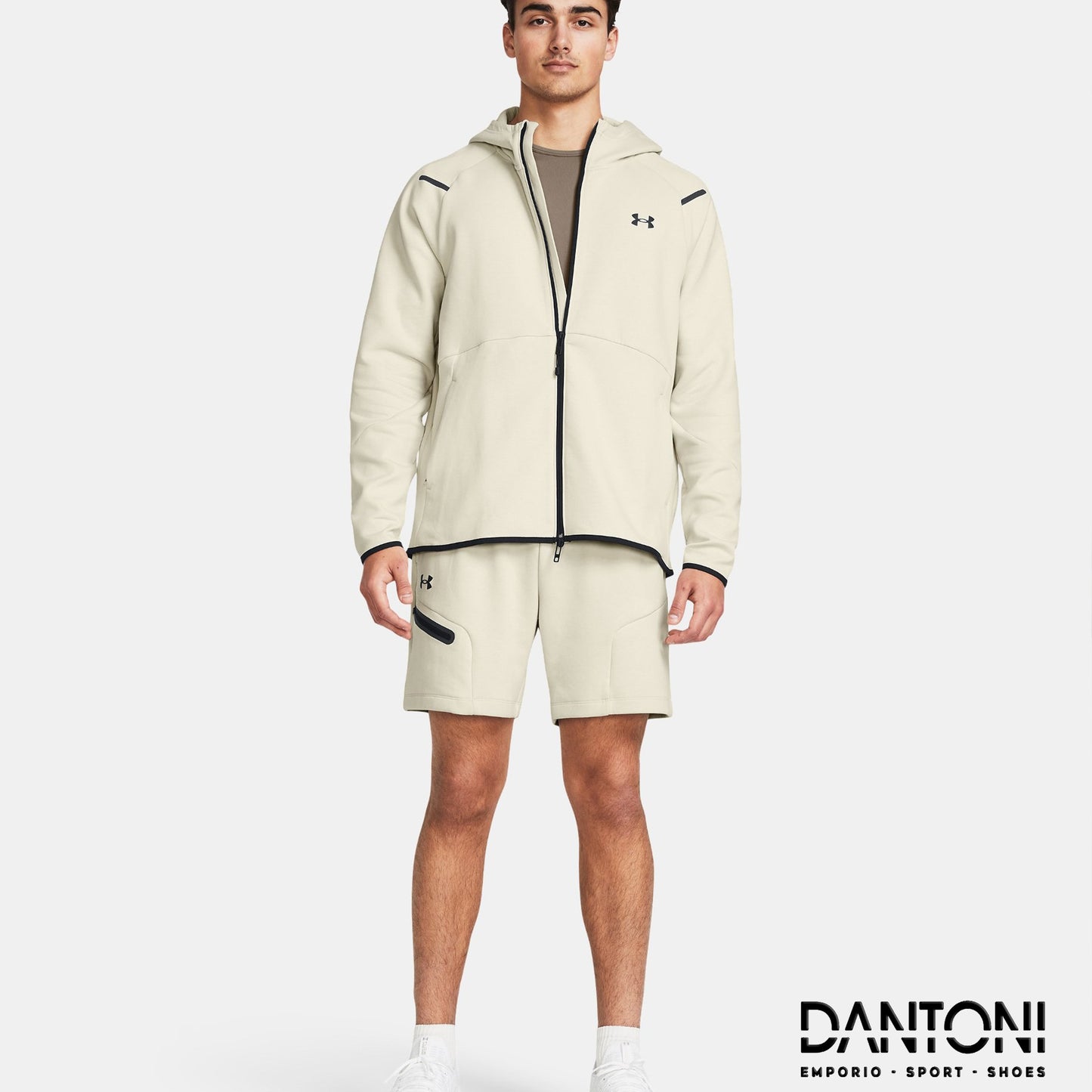 Unstoppable FullZip Fleece Hoodie Felpa Uomo - Dantoni Shop
