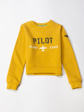 FELPA GIROCOLLO AERONAUTICA PER BAMBINO