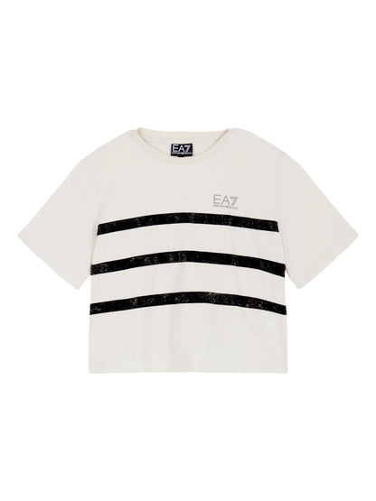 BANDA LUREX T-SHIRT - ARMANI EA7