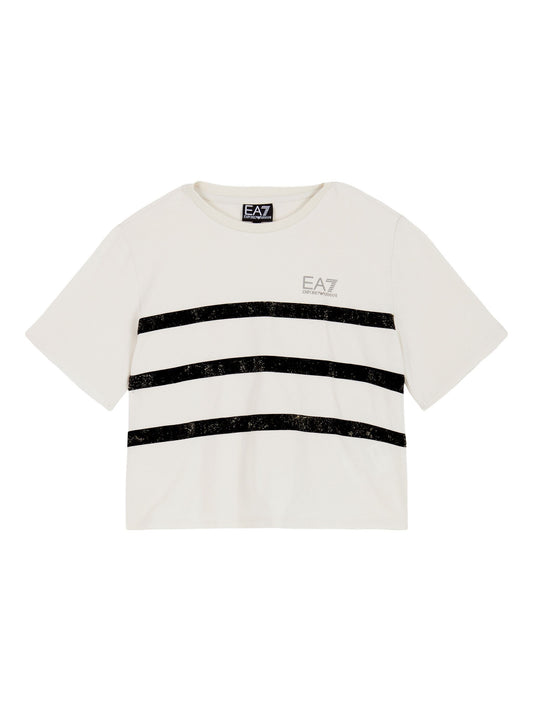 BANDA LUREX T-SHIRT - ARMANI EA7