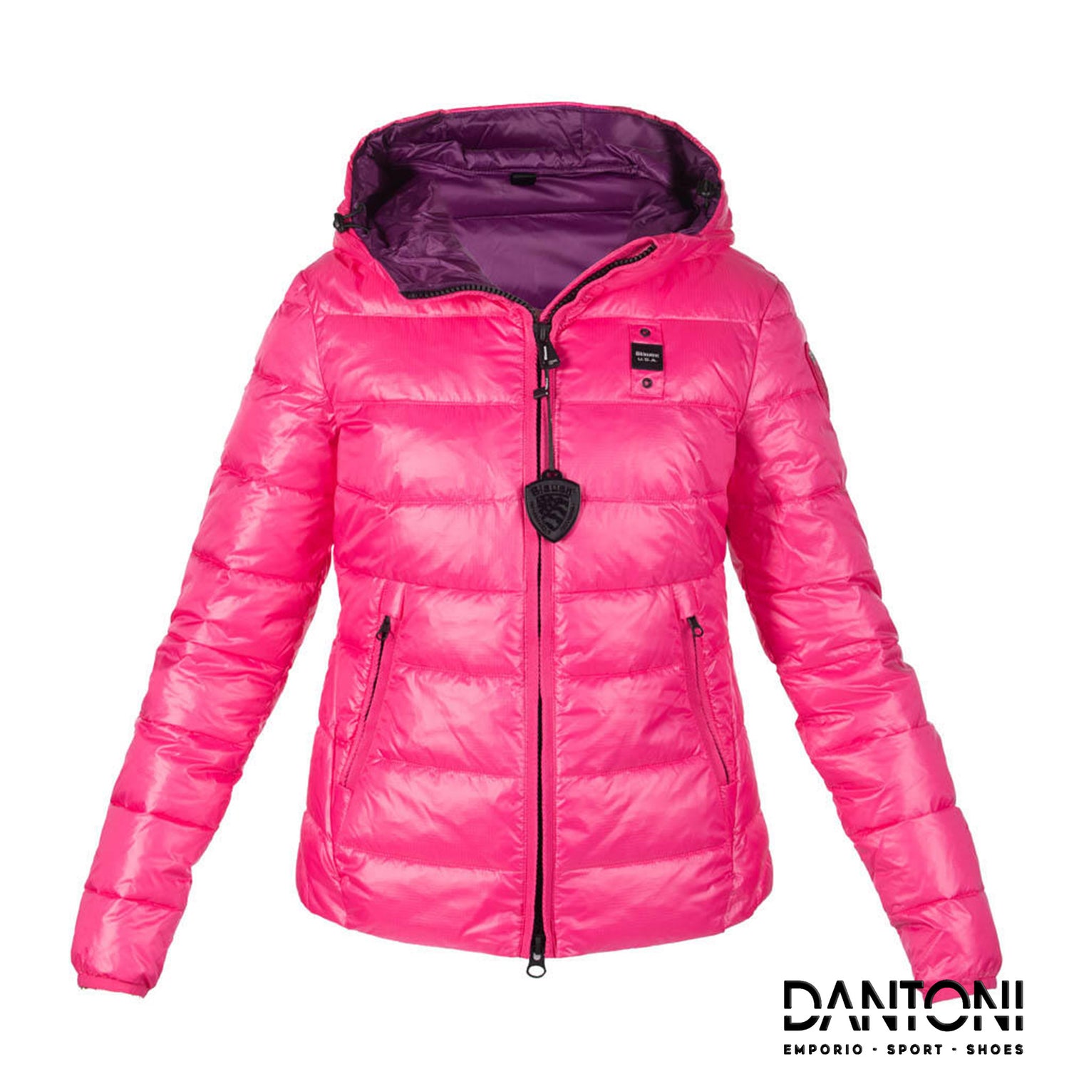 PIUMINO DONNA BLAUER CON CAPPUCCIO MOD - Dantoni Shop