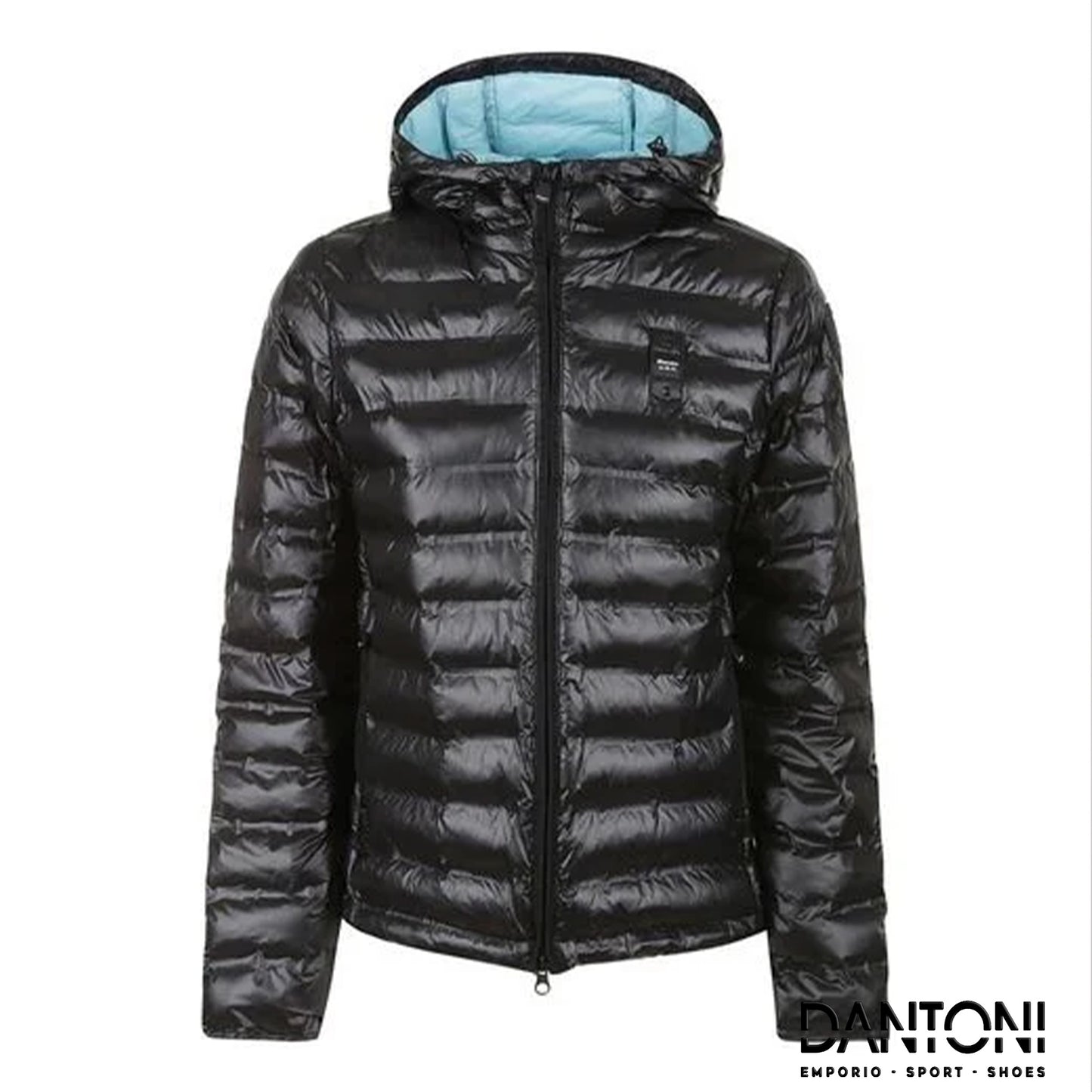 PIUMINO DONNA BLAUER CON CAPPUCCIO MOD NERO - Dantoni Shop