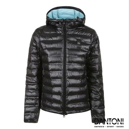 PIUMINO DONNA BLAUER CON CAPPUCCIO MOD NERO - Dantoni Shop