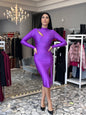 YCRA KIMONO - JUST CAVALLI DRESS - VIOLA