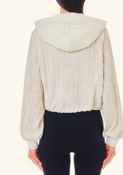 Liu-jo felpa plisse donna