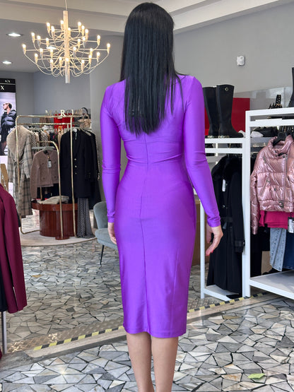 YCRA KIMONO - JUST CAVALLI DRESS - VIOLA