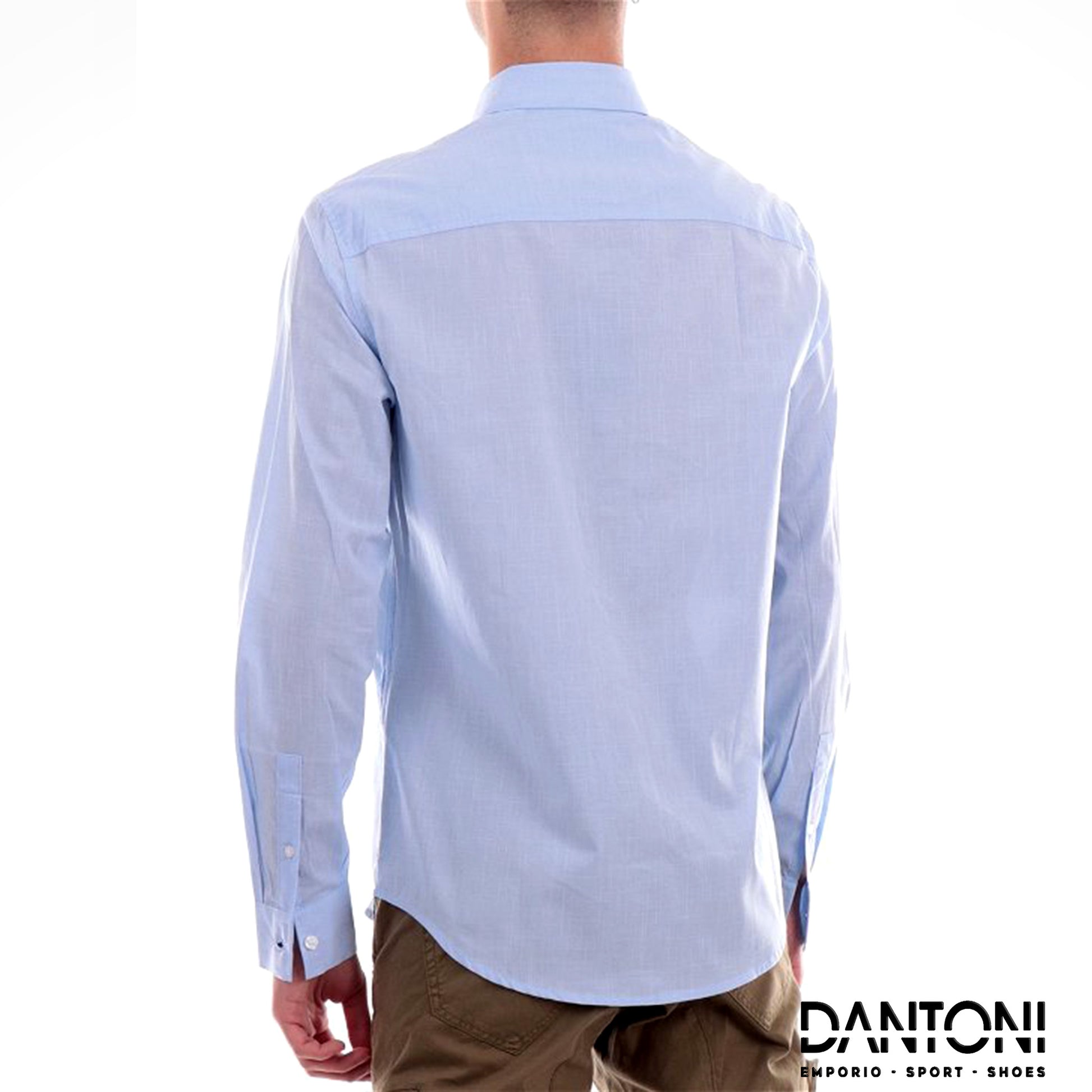 Camicia Cotne FA - Celeste - Dantoni Shop