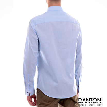 Camicia Cotne FA - Celeste - Dantoni Shop