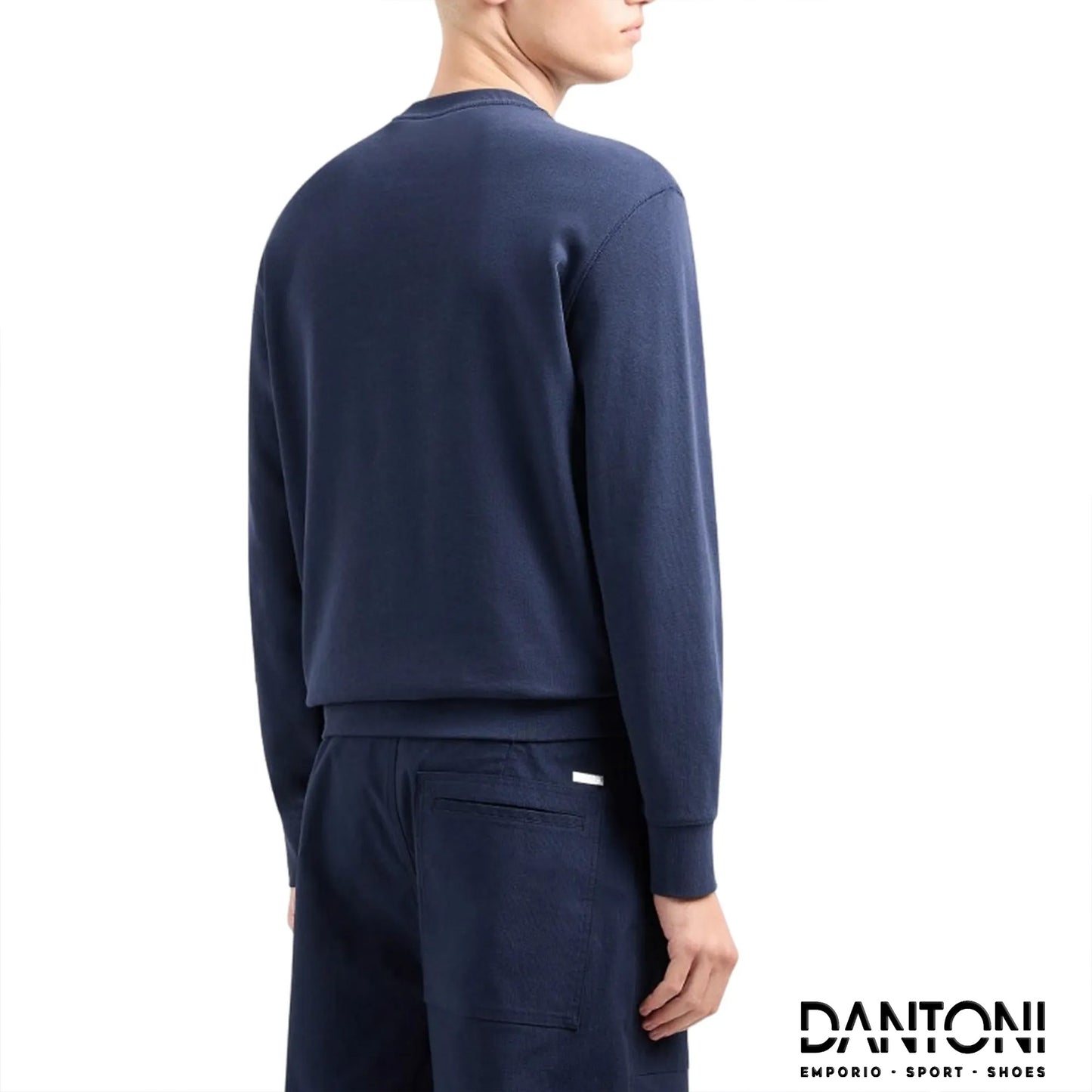 Felpa Armani Navy - Dantoni Shop