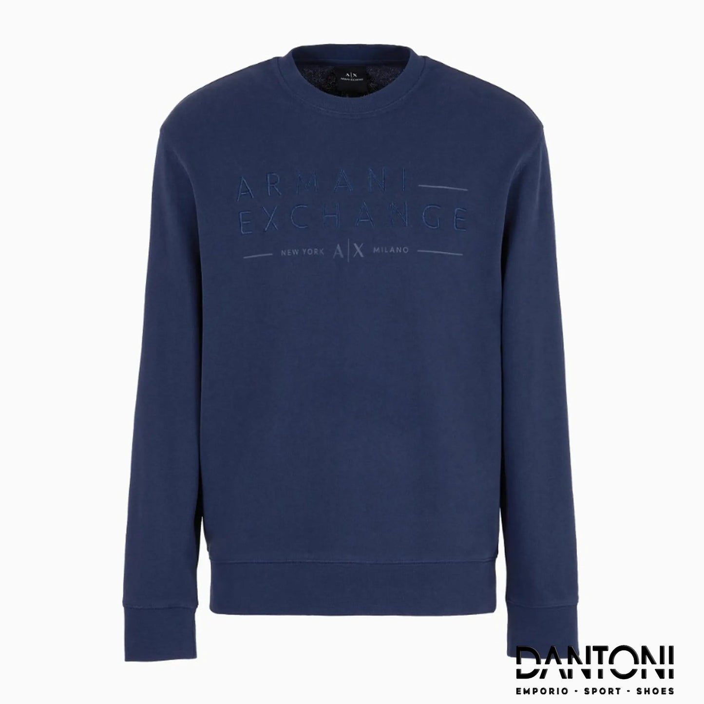Felpa Armani Navy - Dantoni Shop