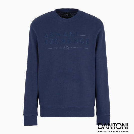 Felpa Armani Navy - Dantoni Shop