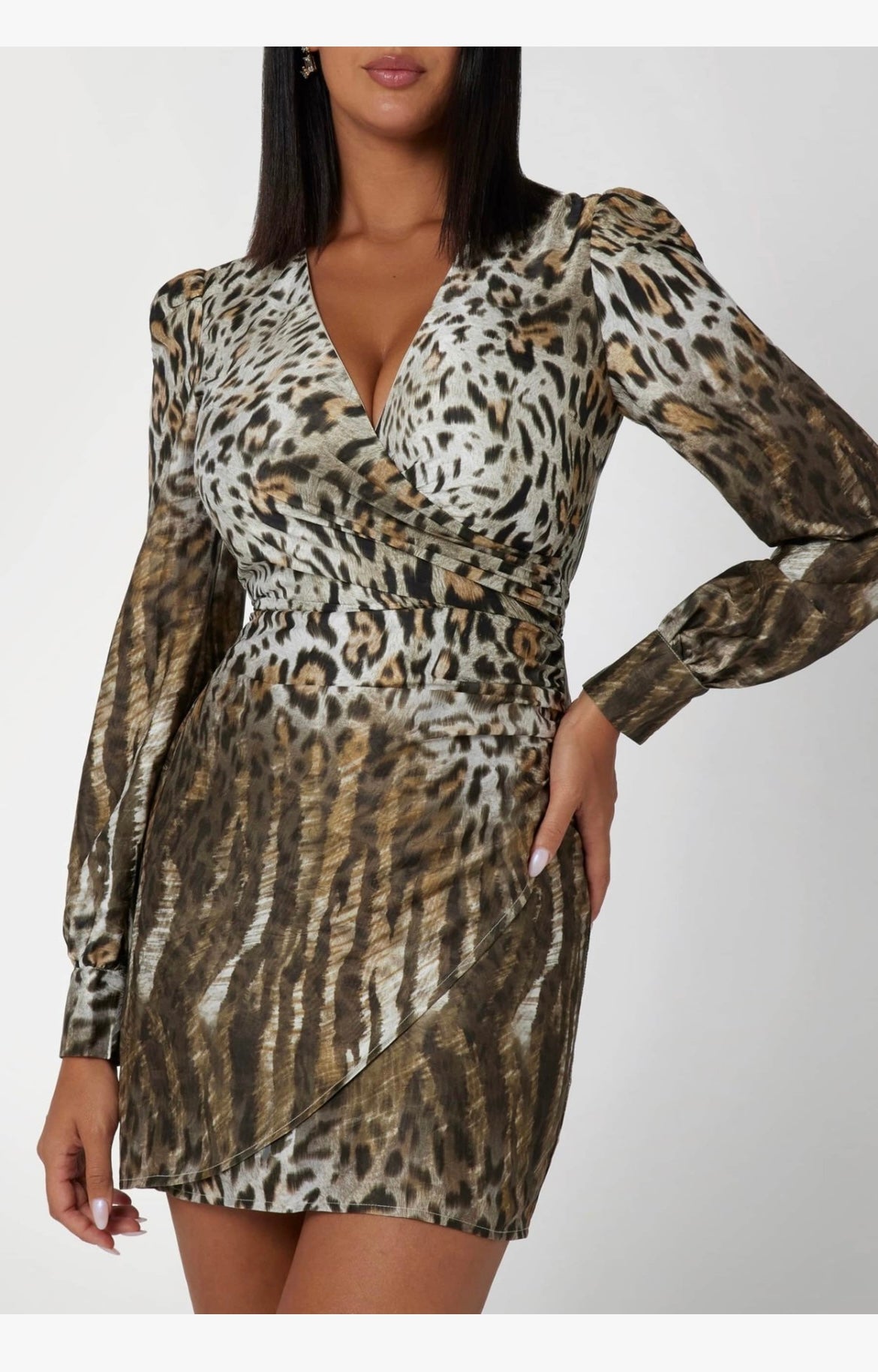 Guess abito donna leopardato