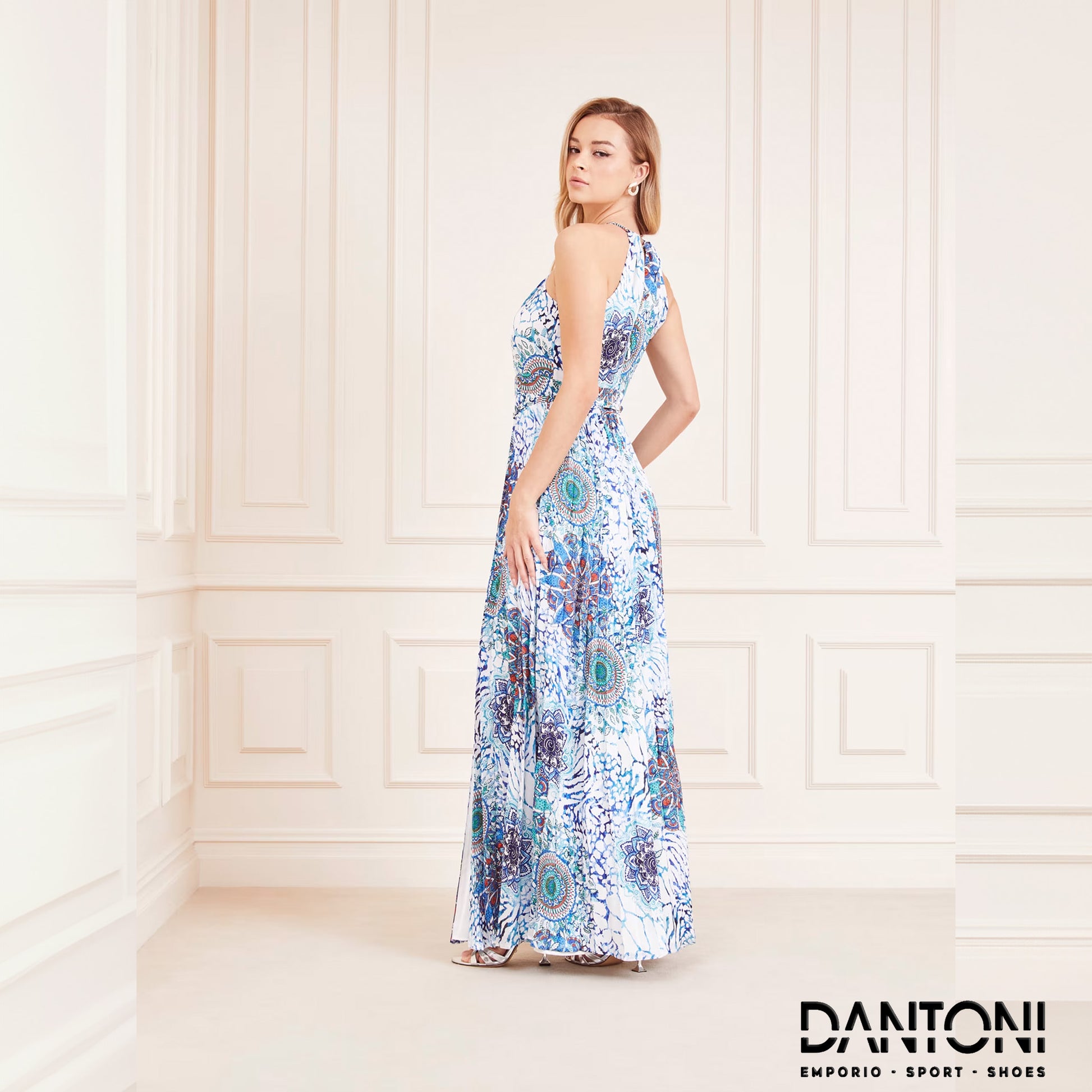 Abito lungo stampa all over marciano - Dantoni Shop