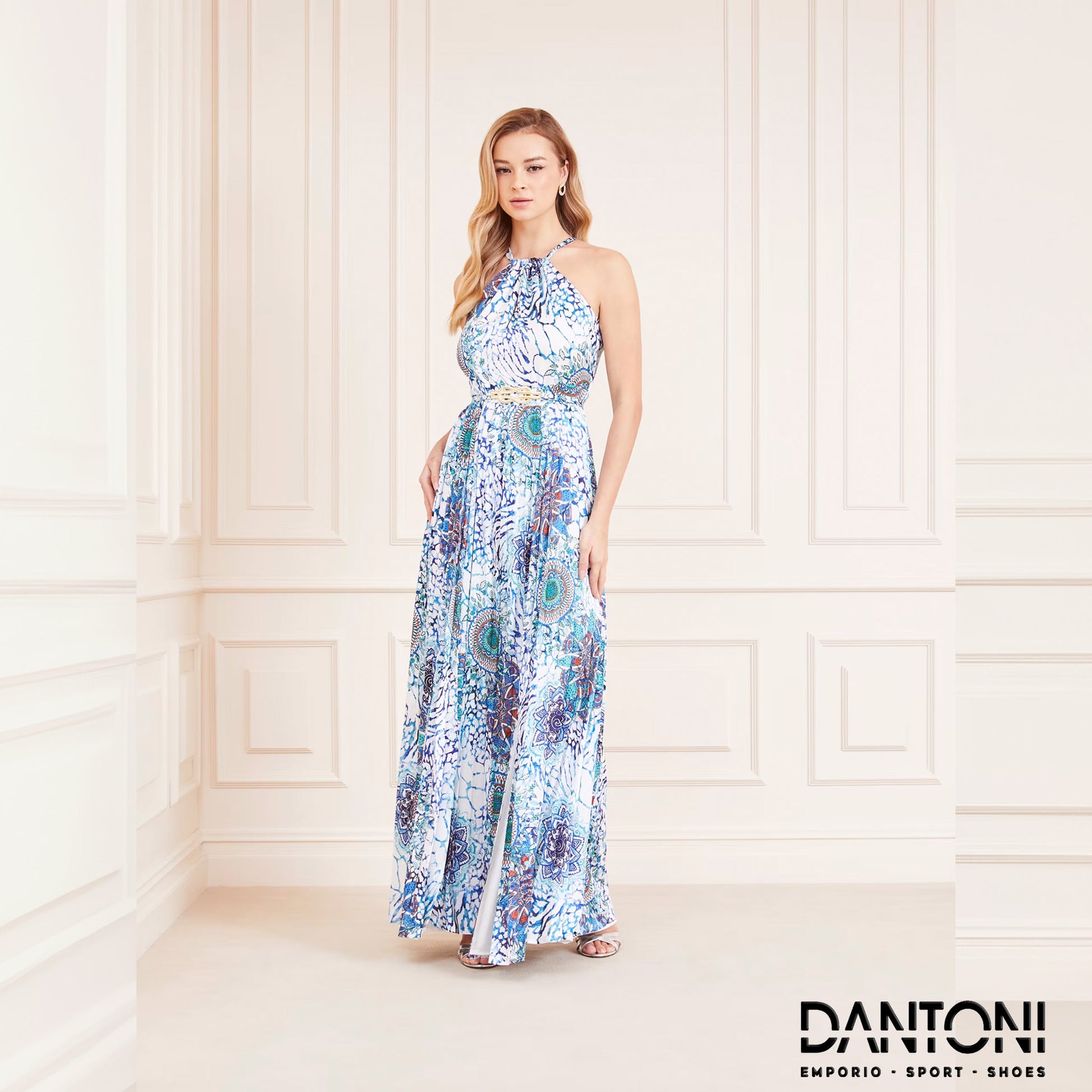 Abito lungo stampa all over marciano - Dantoni Shop
