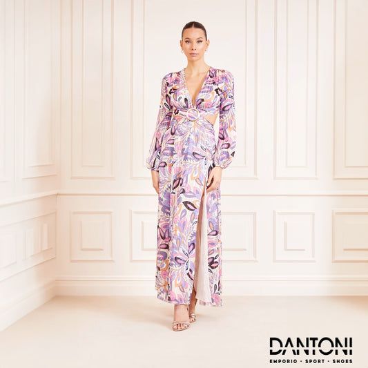 Abito lungo stampa paisley marciano - Dantoni Shop