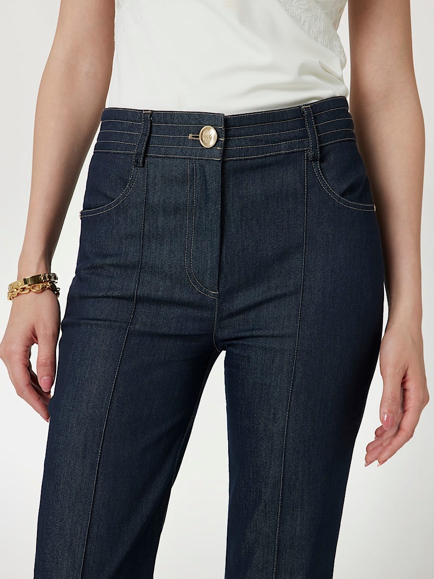Pantaloni straight effetto jeans marciano