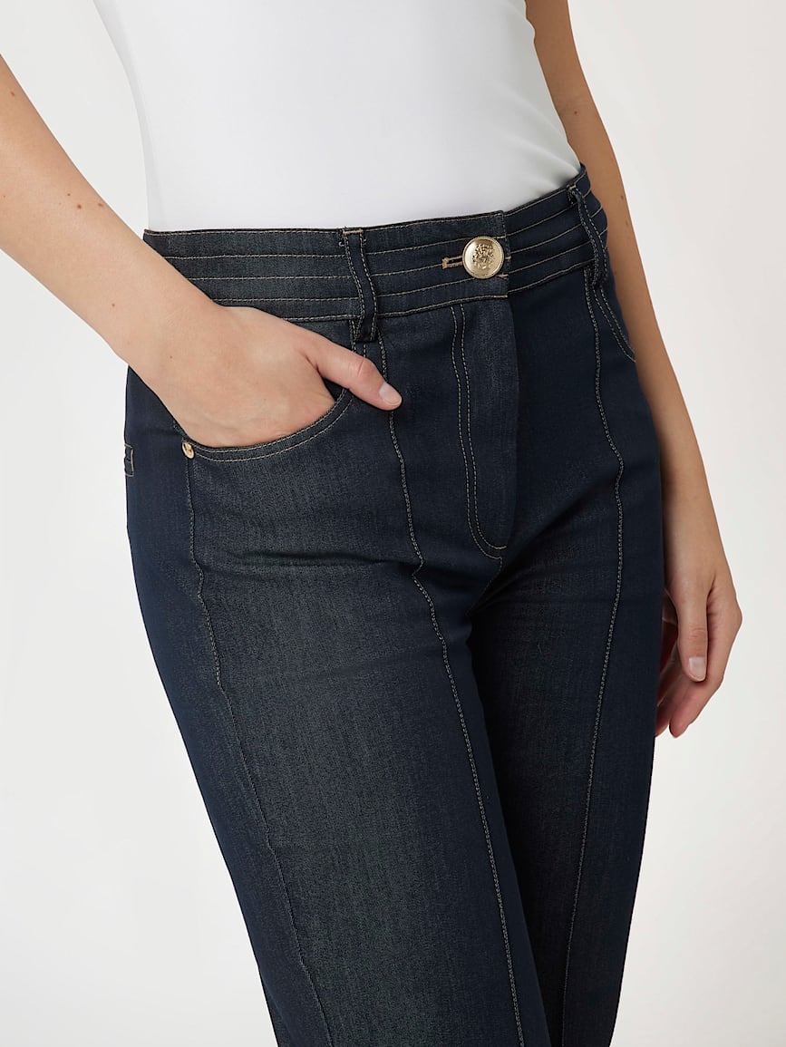 Pantaloni straight effetto jeans marciano