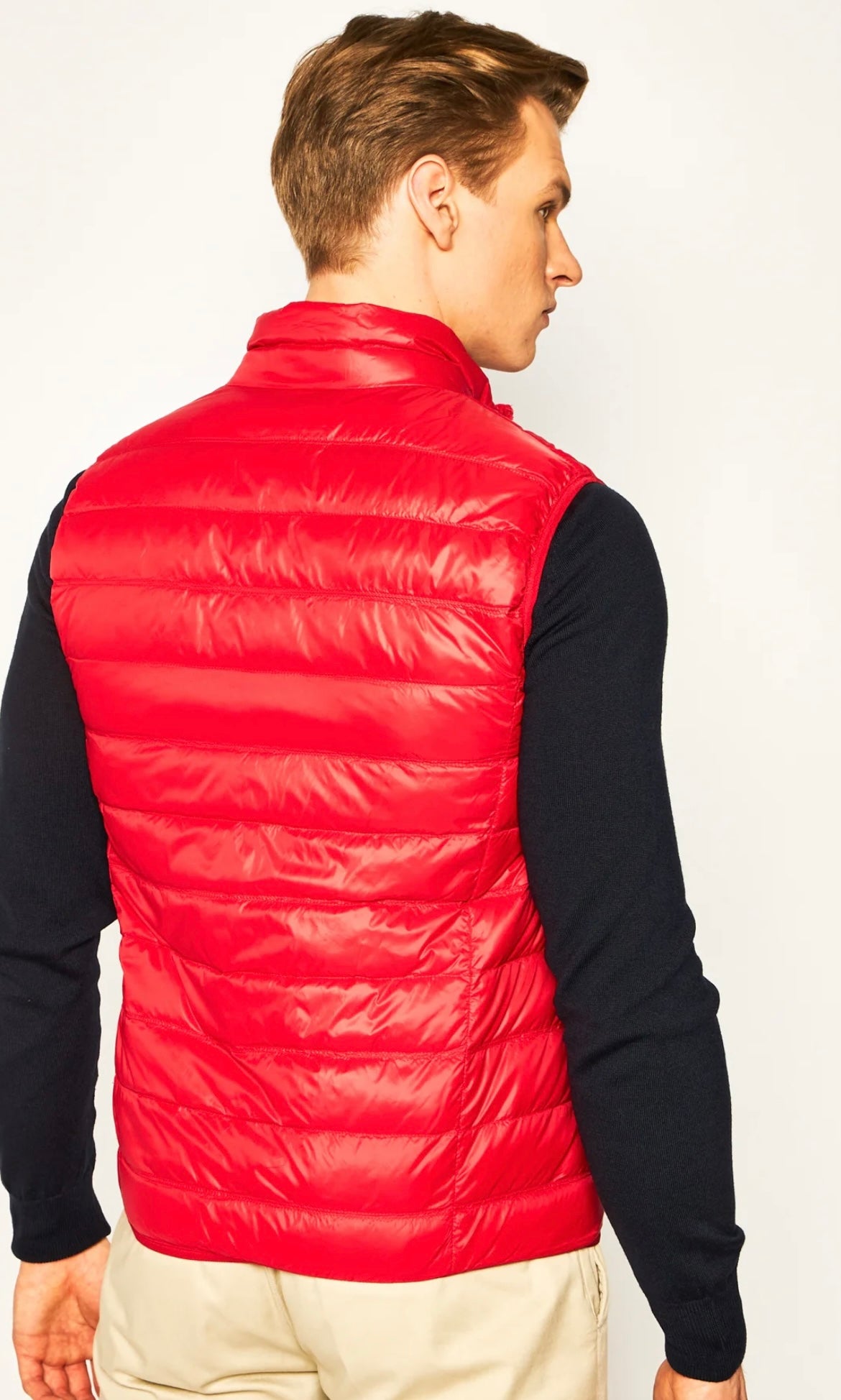 EA7 SMANICATO ROSSO UOMO