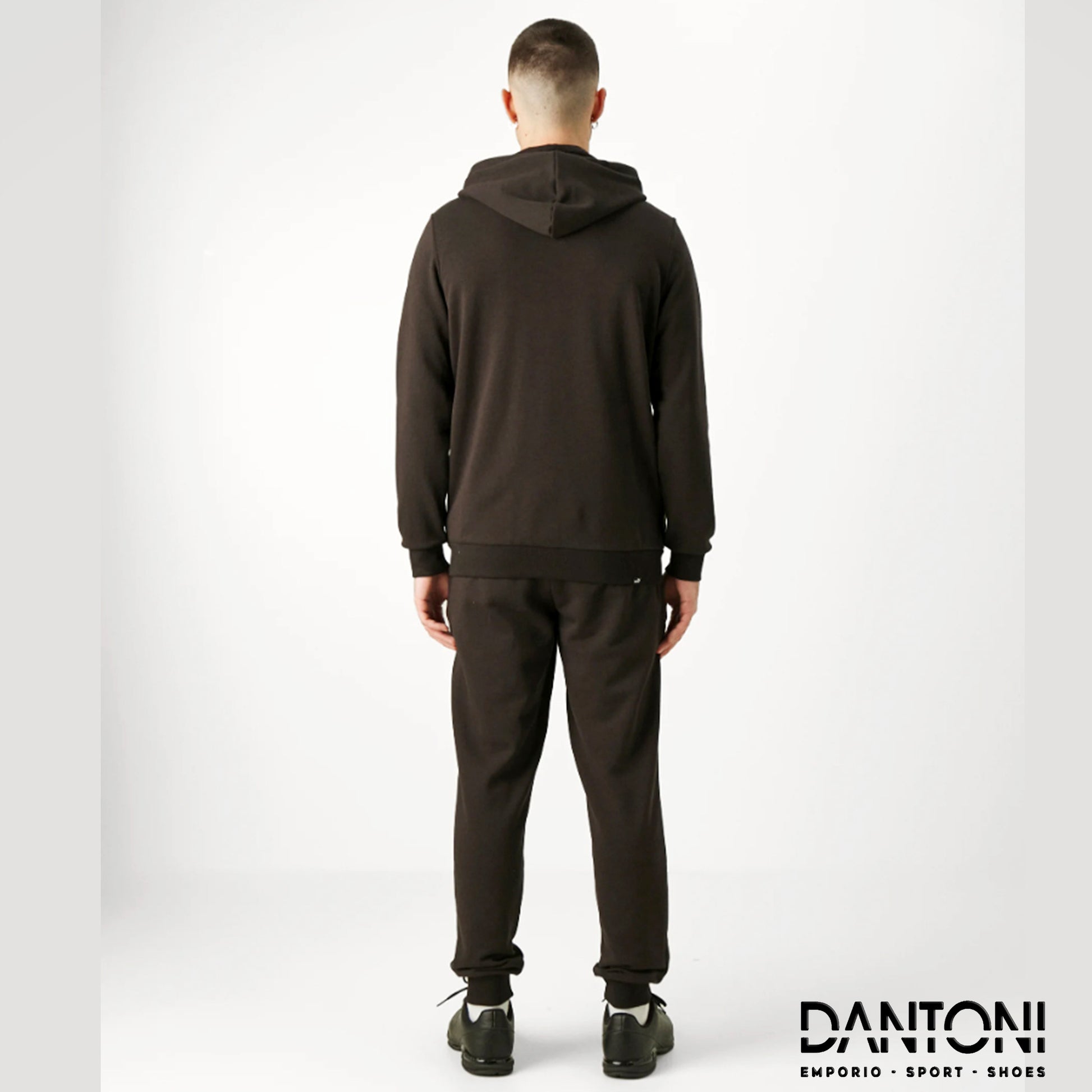 Power Tracksuit black and neon yellow - Dantoni Shop
