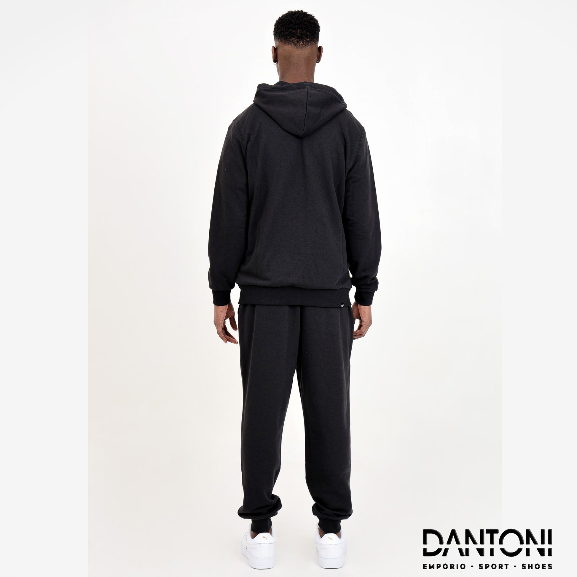 Power Tracksuit black and neon yellow - Dantoni Shop