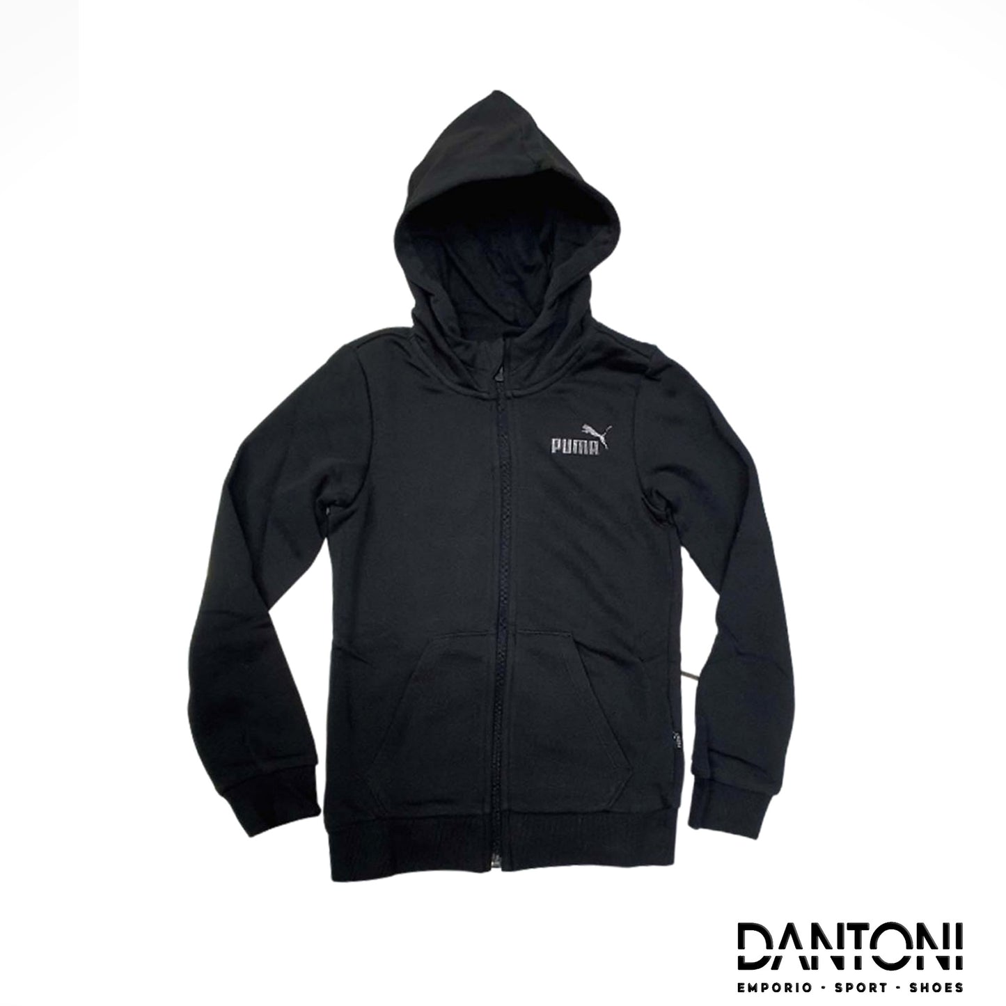 Felpa con cappuccio a zip ESS+  per ragazzi - Dantoni Shop