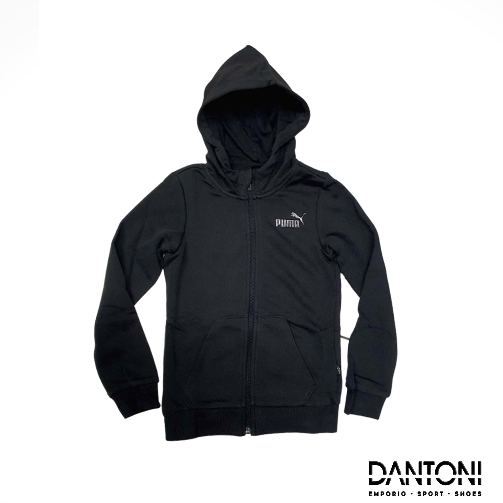 Felpa con cappuccio a zip ESS+  per ragazzi - Dantoni Shop