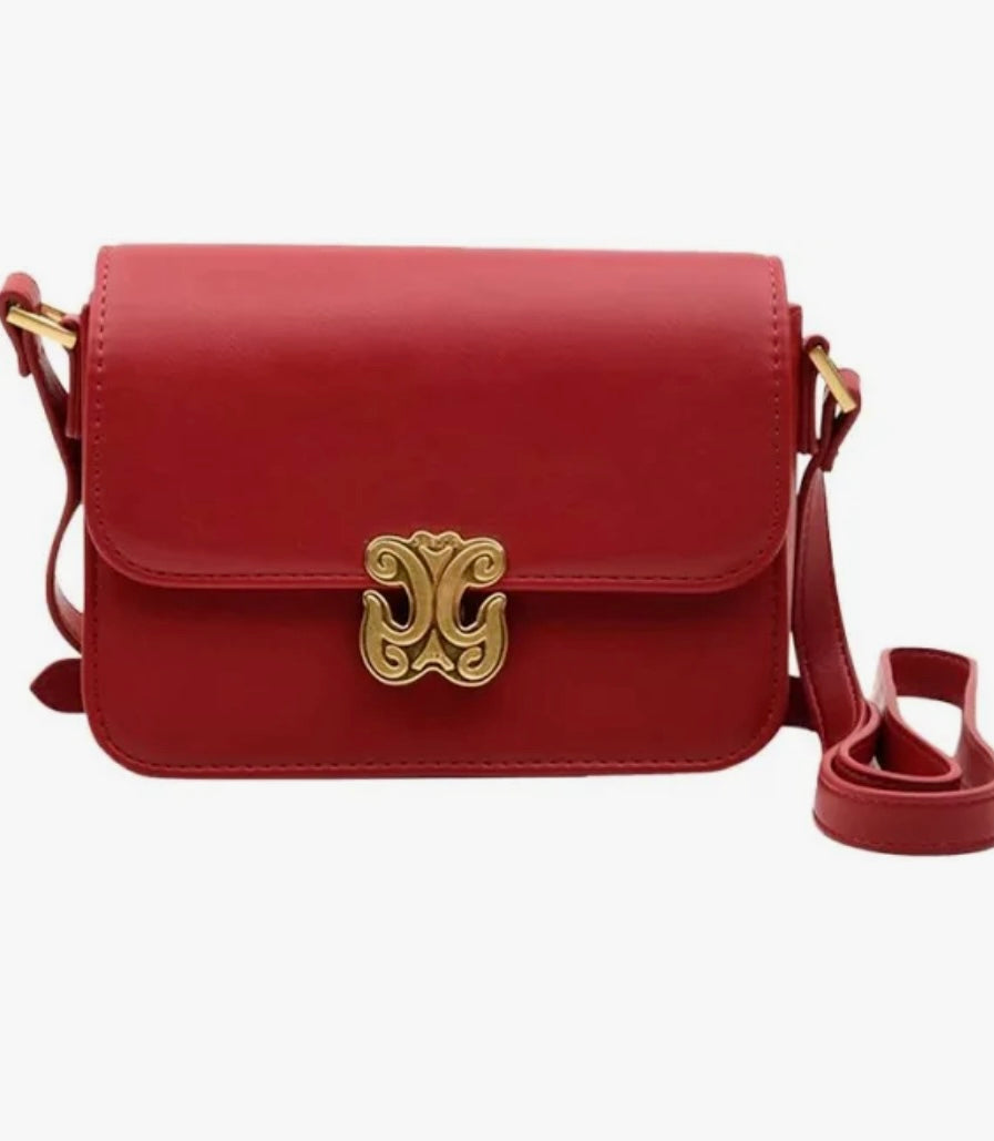 Borsa Gaelle rosso tracolli a