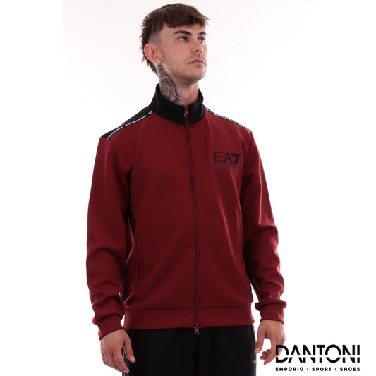 Felpa Emporio Armani bordeaux - Dantoni Shop